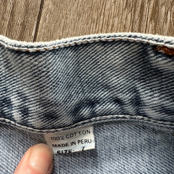 No Excuses 80s 90s Acid Wash Jeans - Picture 4 of 9